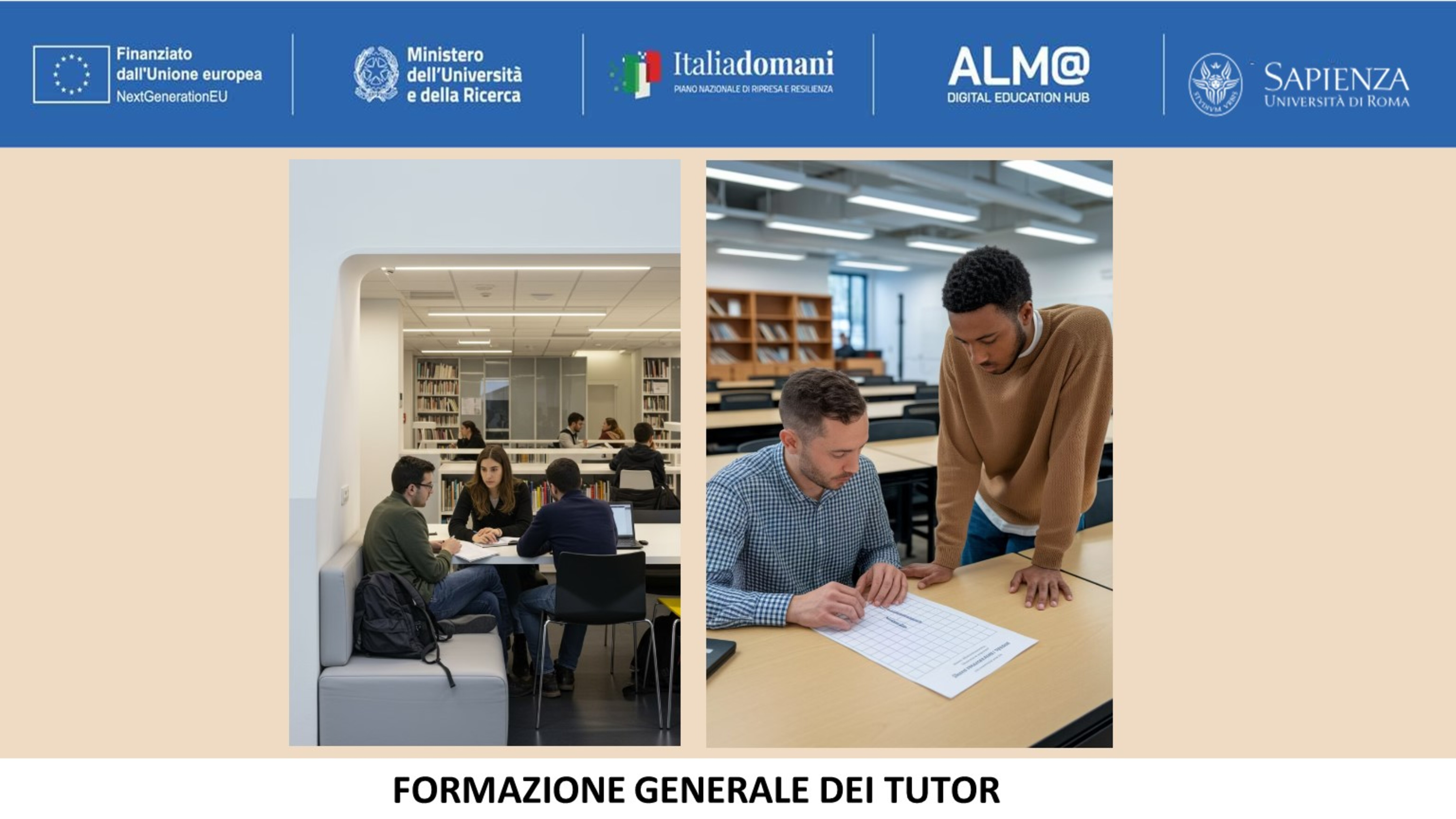 Formazione generale dei Tutor